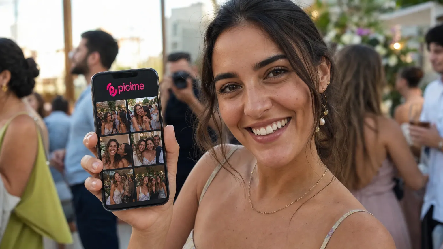 מתכננים חגיגה? העניקו לאורחים שלכם מזכרת דיגיטלית מאירוע שתגיע ישירות אליהם לנייד. עם המערכת החכמה של פיקימי שיתוף החוויות הופך לקל, מהיר ומרגש יותר.